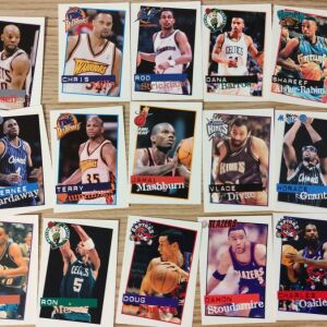 45 x Αυτοκόλλητα Χαρτάκια Panini NBA 1998/99 Πακέτο