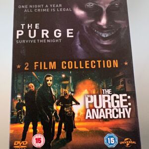 The purge + The purge anarchy dvd set