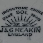Πιάτα ironstone China ReGo sol 391413 j&G MEAKIN England