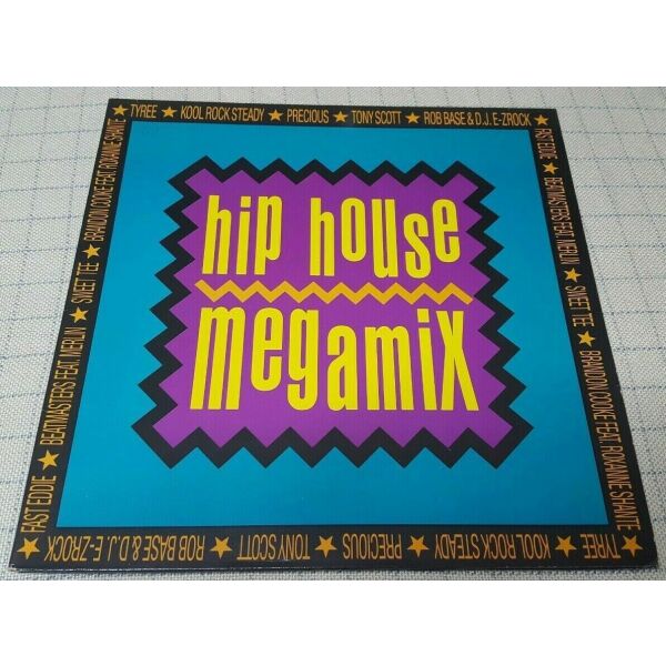 Various – Hip House Megamix  12' Germany, Austria, & Switzerland 1989'