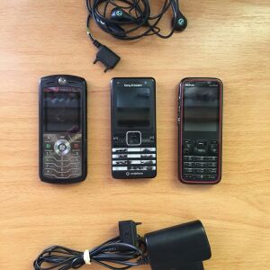 κινητά τηλεφωνα Sony Ericsson Motorola Nokia