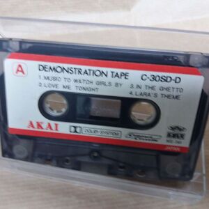 AKAI  Demonstration Audio Cassette Tape
