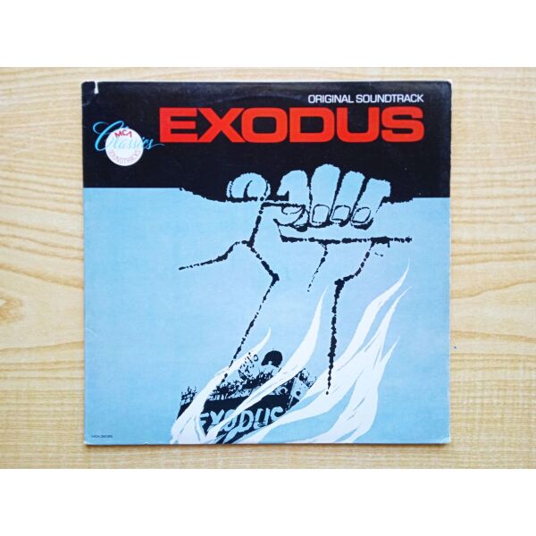 EXODUS - Soundtrack (1960) diskos viniliou, mousiki Ernest Gold