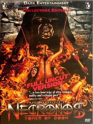 Necronos Tower of Doom DVD μεταχειρισμένο ταινία τρόμου splatter