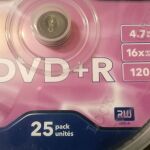 25 DVD+R Verbatim Cake Box 4,7GB, 16x, 120' (ΣΦΡΑΓΙΣΜΕΝΟ)
