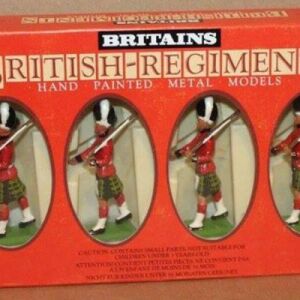 Μεταλλικά Στρατιωτάκια Britains 7245 Hand Painted Made in England (1982) Κλίμακα: 1/32 6 Gordon Highlanders Καινούργιο Τιμή 40 ευρώ