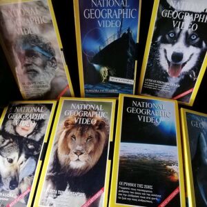 7 βιντεοκασέτες VHS National Geographic