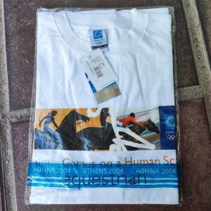 Αυθεντική Συλλεκτική  Μπλούζα Ολυμπιακών Αγώνων Αθήνας2004