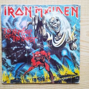 IRON MAIDEN - The Number Of The Beast (1982) Δισκος βινυλιου Classic Heavy Metal