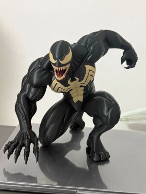 Hand-Painted Venom Statue Marvel decor