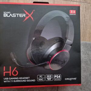 Blaster x H6 gaming headset 7.1