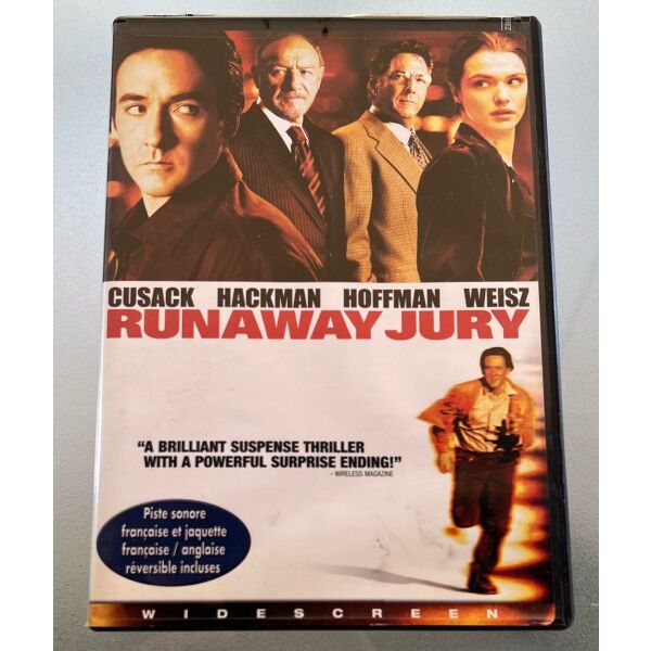 Runaway jury dvd