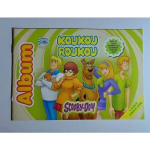 Άλμπουμ αυτοκολλήτων κούκου ρούκου Scooby-Doo (κενό)