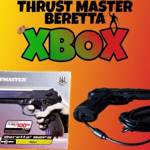 Xbox Classic Thrustmaster Beretta 92FS Lightgun