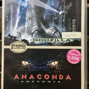 2 DvD - Godzilla (1998) / Anaconda (1997)