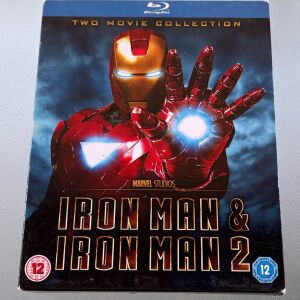 Iron man & Iron man 2 blu-ray