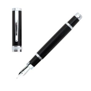 Πένα Γραφής Cerruti 1881 Fountain Pen Focus Μαύρη NST8302