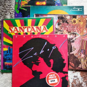 Santana 5 δίσκοι βινυλίου