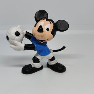 Συλλεκτικη Φιγουρα Μικυ Ποδοσφαιριστης Disney Bullyland - Βαμενη Στο Χερι