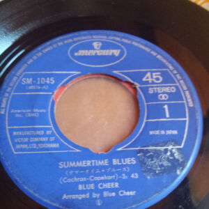 Summertime Blues σπάνια ιαπωνική εκδοση 1968