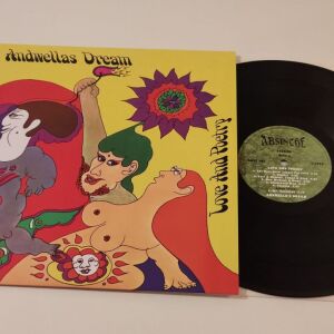 Vinyl LP - Andwellas Dream - Love And Poetry - Psychedelic Rock , Reissue New ,Mint