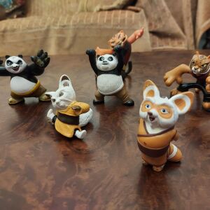 6 φιγούρες Kung Fu panda