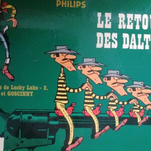 Le Retour Des Dalton - HEAR/SEE/READ - ΣΥΛΛΕΚΤΙΚΟ 1964 -ΔΙΣΚΟΣ ΚΑΙ ΒΙΒΛΙΟ ΜΕ ΕΙΚΟΝΕΣ