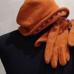 Σετ Φλις καπέλο και γάντια