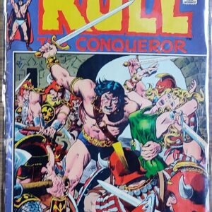 MARVEL COMICS ΞΕΝΟΓΛΩΣΣΑ KULL THE CONQUEROR  (1971)