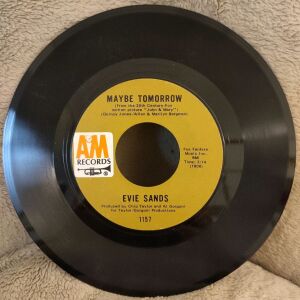 45 RPM Δίσκος Evie Sands (Crazy Annie & Maybe Tomorrow)