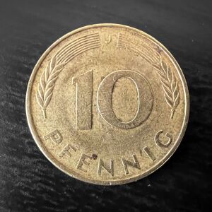 Pfennig Deutschland West Germany Old Vintage  Coin 1980