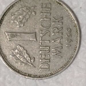 γερμανικό νόμισμα 1 Deutsche Mark του 1950