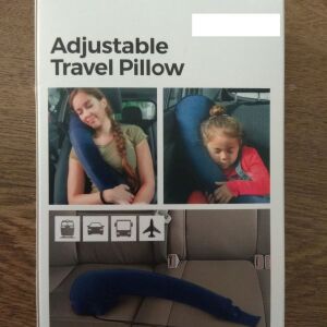 Φουσκωτό μαξιλάρι ταξιδιού με στήριγμα για καθίσματα InnovaGoods