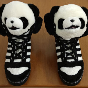 RARE Adidas Jeremy Scott Panda Bear Js Wings