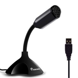 USB microphone μικρόφωνο για PC/Skype/τηλεργασία/τηλεκπαίδευση
