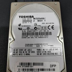 320Gb Toshiba Hard Disk Drive SATA 2.5'' MK3276GSY (Για Σταθερό Η/Υ ή Laptop/Notebook ή Εξωτερικό Σκληρό Δίσκο)