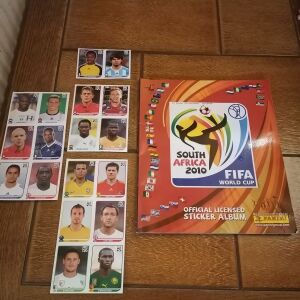 Άλμπουμ ποδοσφαίρου South Africa 2010 Fifa World cup της Panini με 18 αυτοκόλλητα