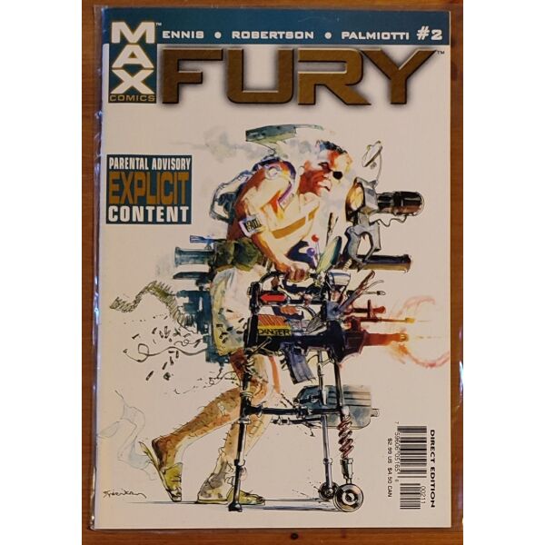 MARVEL COMICS xenoglossa FURY (MAX) ( 2001)
