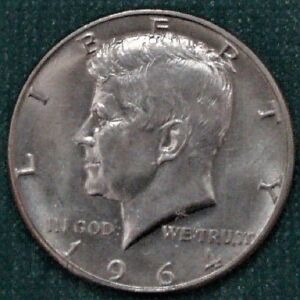 SILVER ½ Dollar 1964 "Kennedy Half Dollar"