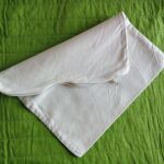 Θήκη βαμβακερή για διακοσμητικό μαξιλάρι σε εκρού χρώμα