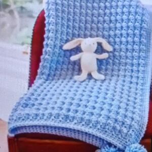 Πλεκτή κουβέρτα μωρού
