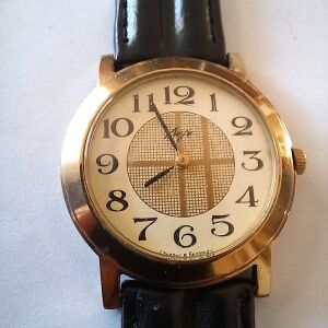 Vintage αντρικό κουρδιστό ρολόι σε άριστη κατάσταση και λειτουργία