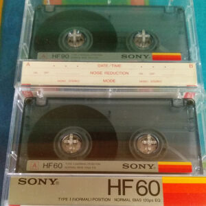 SONY HF60 + 90 (1985) 2 κασέτες