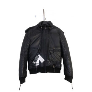 Dolce and Gabbana Leather Jacket black