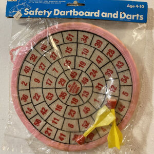 Safety dartboard and darts