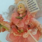 Vintage  Χειροποίητη Κούκλα Διακοσμητική