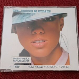 ALICIA KEYS - WHY COME YOU DON'T CALL ME 4 TRK CD SINGLE + VIDEO *** PRINCE