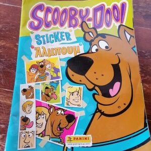 Scooby doo άλμπουμ αυτοκoλλητων της Panini 2005