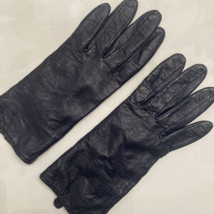 Δερμάτινα μπλε γάντια