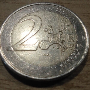 ΣΠΑΝΙΟ Νόμισμα 2 ευρώ 2002 με "S" στο αστέρι